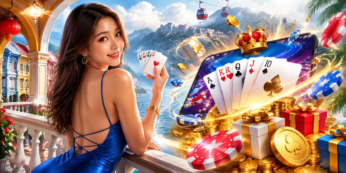 Permainan Rummy bergaya Melayu di Genting Highlands Malaysia