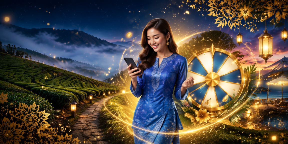 Cabutan bertuah dengan tema baju kurung Malaysia