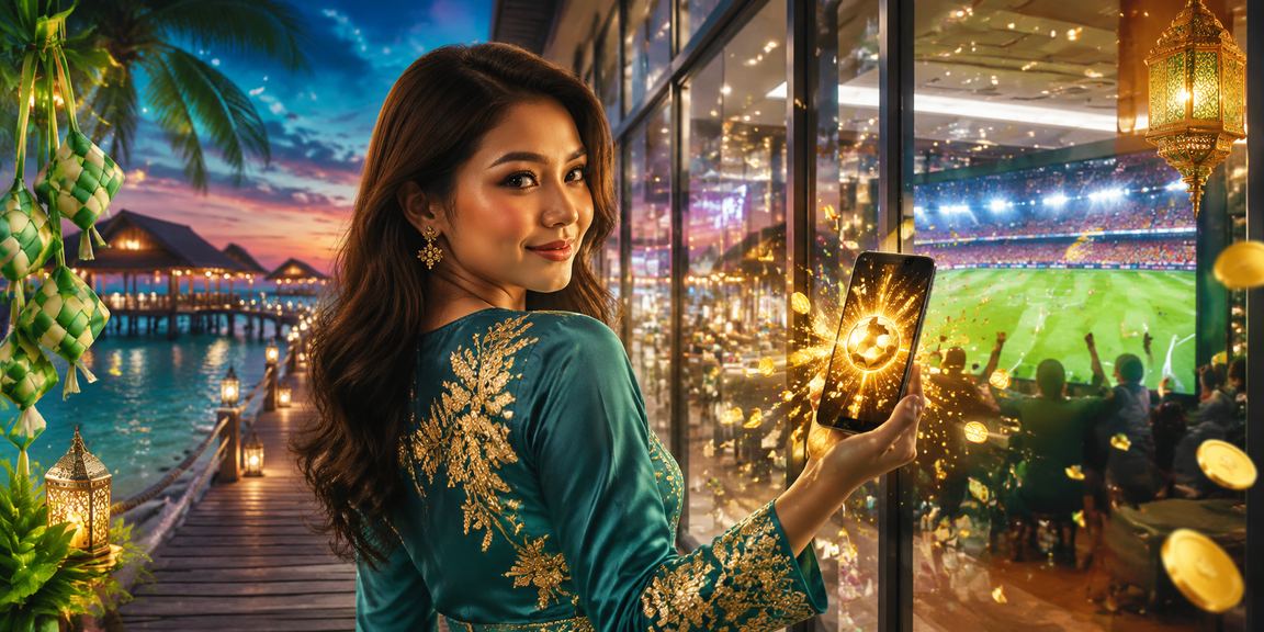 Pertaruhan bola sepak bertemakan Hari Raya di Sabah Malaysia